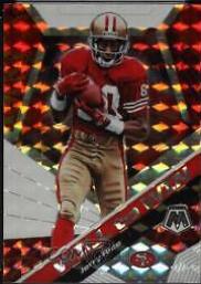 Jerry Rice #WW14 Football Cards 2020 Panini Mosaic Will to Win