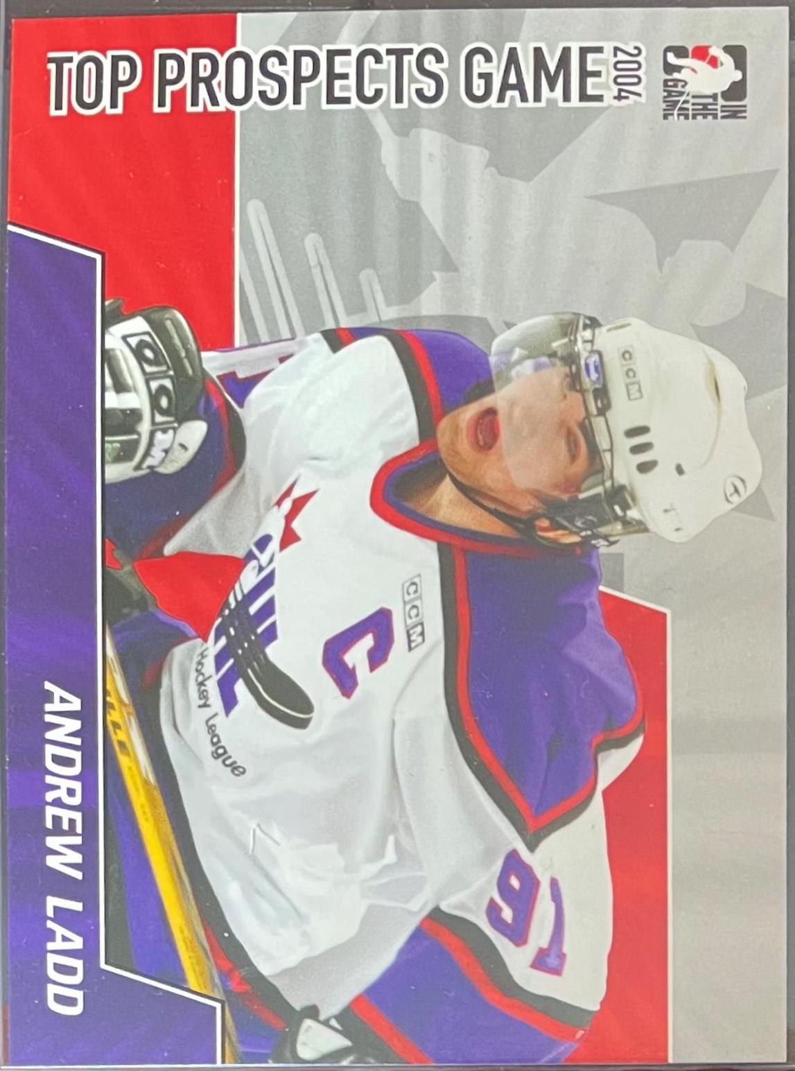 Andrew Ladd #TPG-12 Hockey Cards 2004 In the Game Top Prospects of the Game