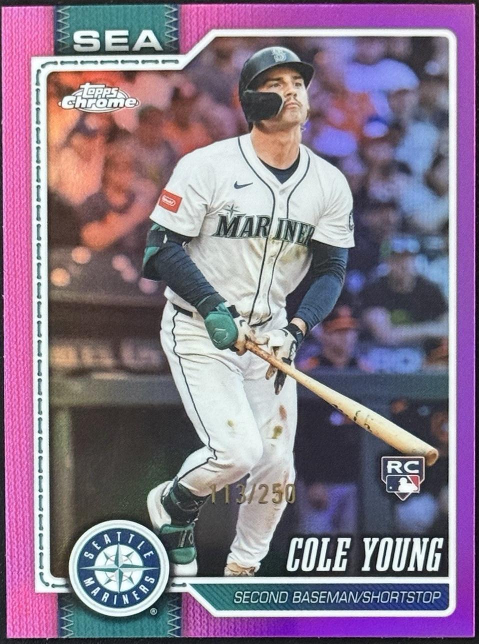 2026 Cole Young [Pink Refractor] #23