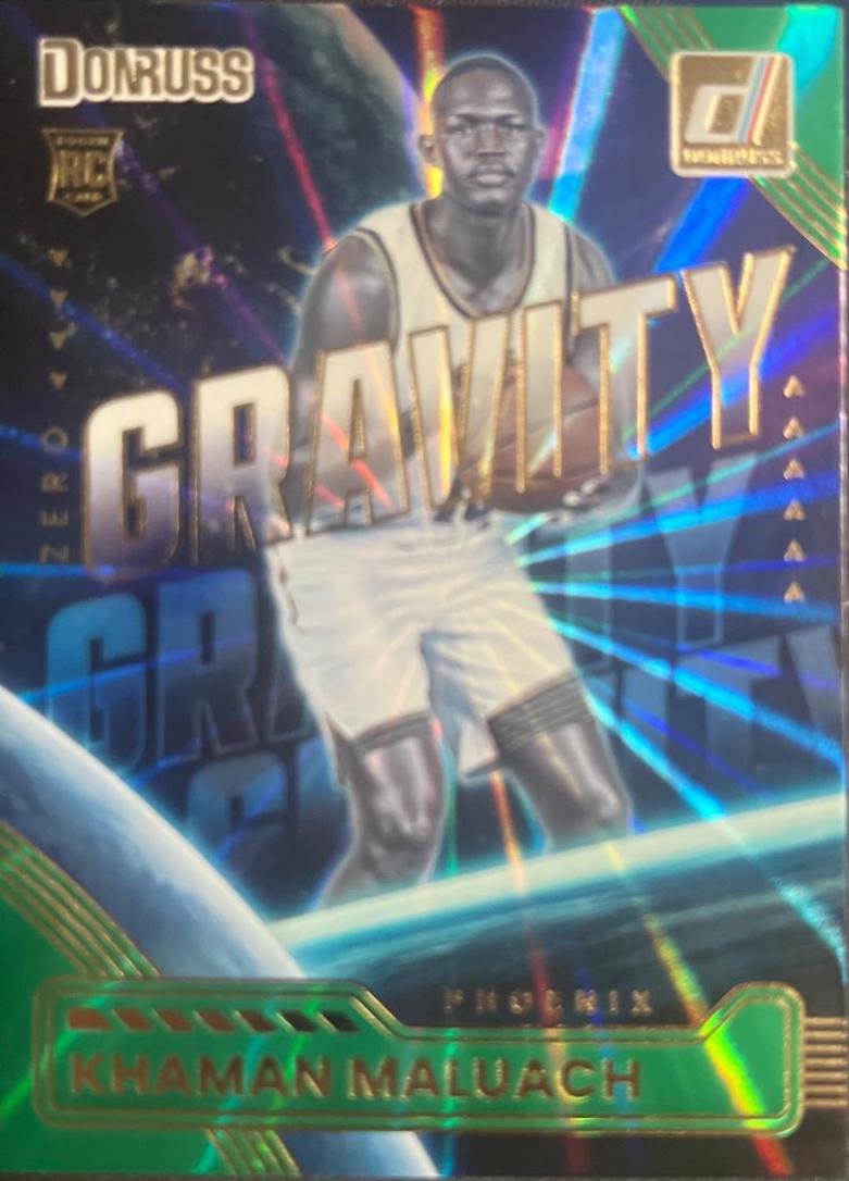 Khaman Maluach #16 2025 Panini Donruss Zero Gravity Basketball
