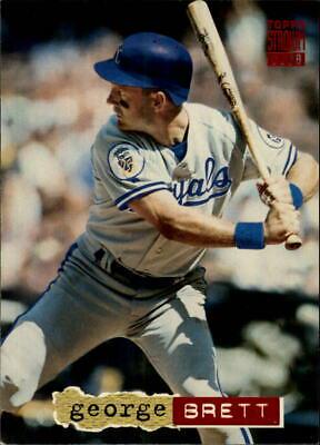 George Brett #5 Baseball Cards 1994 Stadium Club