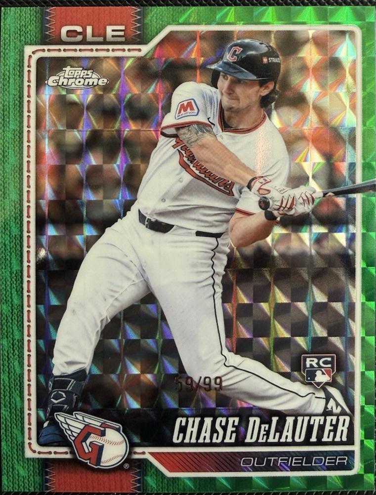 2026 Chase DeLauter [Green Geometric Refractor] #284