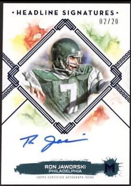Ron Jaworski [Ultramarine Blue] #HS-RJ