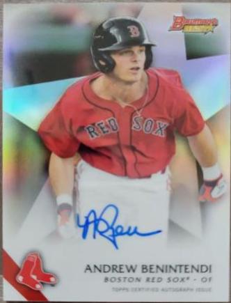 Andrew Benintendi #B15-ANB Baseball Cards 2015 Bowman's Best of Autographs
