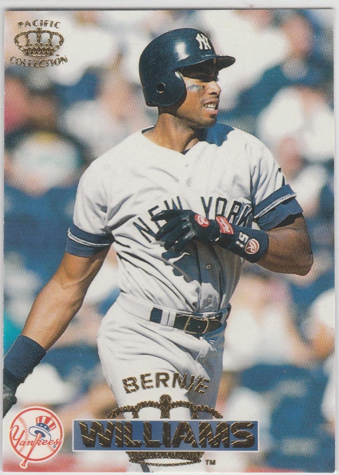 Bernie Williams #369 1996 Pacific Crown Collection Baseball