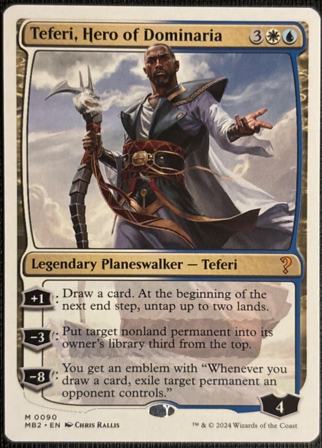 Teferi, Hero of Dominaria #90 Magic Mystery Booster 2