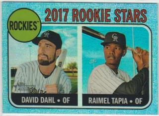Rockies 2017 Rookie Stars: David Dahl / Raimel Tapia