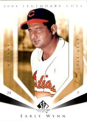 Early Wynn #33 Baseball Cards 2004 SP Legendary Cuts