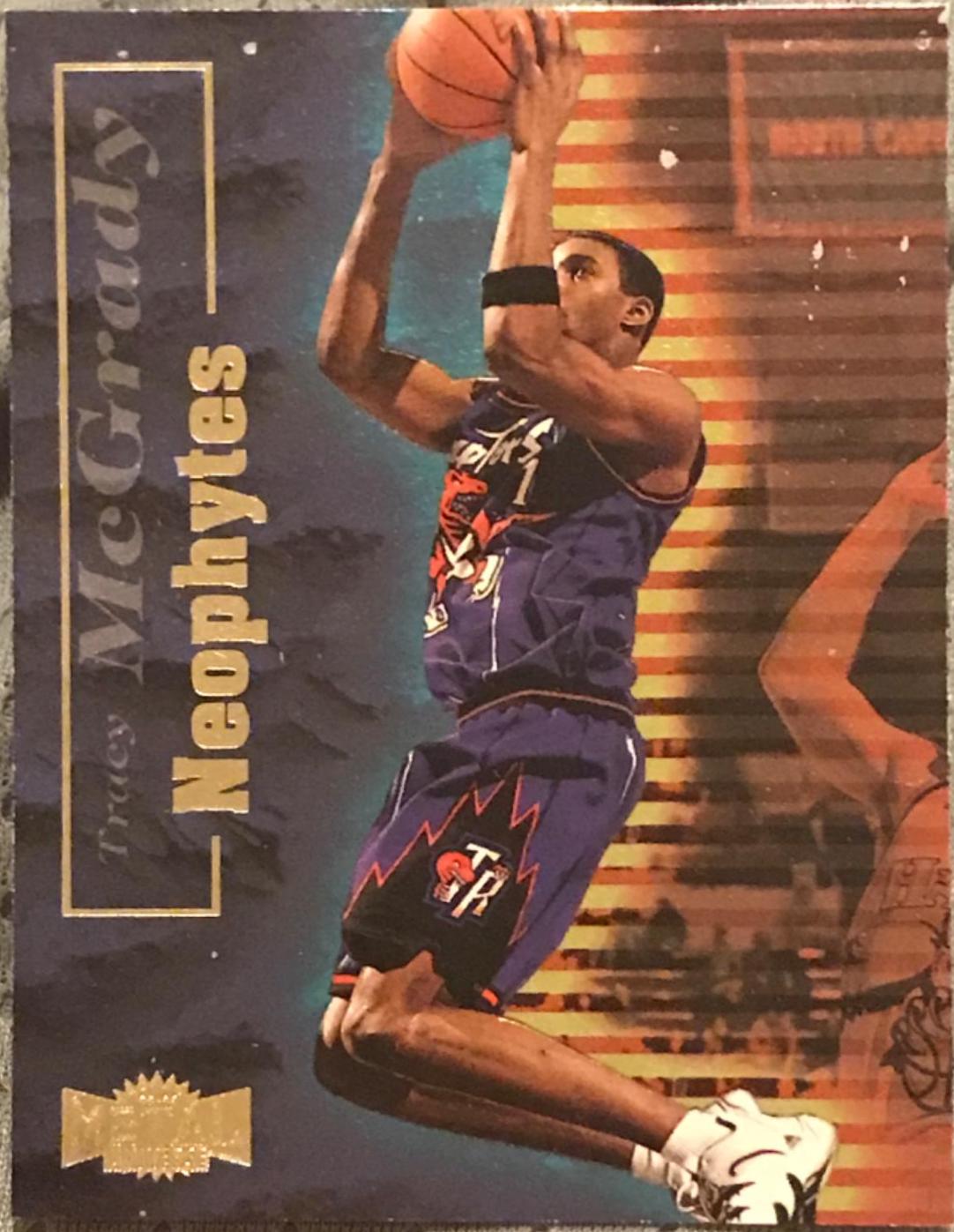 Tracy McGrady #14 Basketball Cards 1998 Metal Universe Neophytes