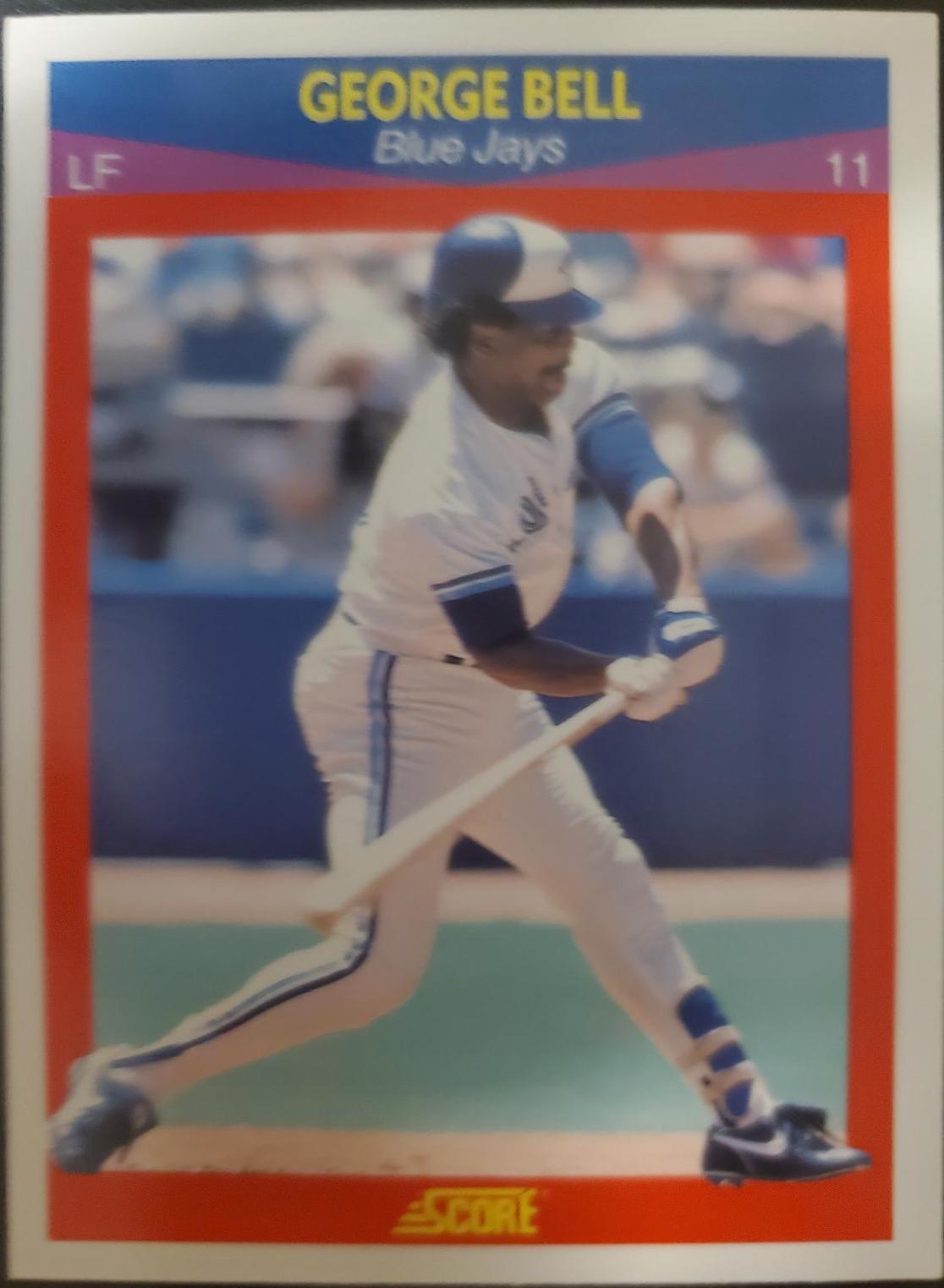 George Bell #27 Baseball Cards 1990 Score Superstars