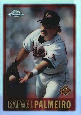 Rafael Palmeiro #54 1997 Topps Chrome Baseball