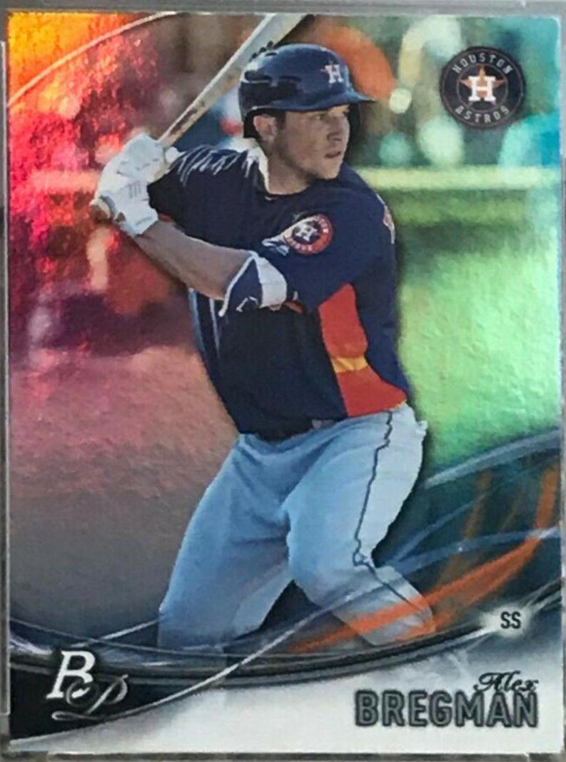 Alex Bregman #TP-AB Baseball Cards 2016 Bowman Platinum Top Prospects