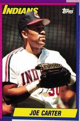 Joe Carter #580 Baseball Cards 1990 Topps