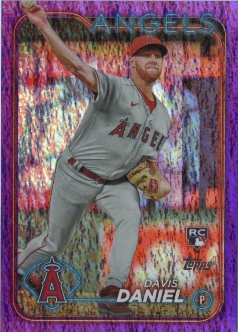 Davis Daniel [Purple Foil] #592 Prices | 2024 Topps | Baseball Cards