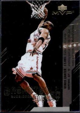 Vince Carter #BD11 Basketball Cards 2003 Upper Deck MVP Basketball Diary