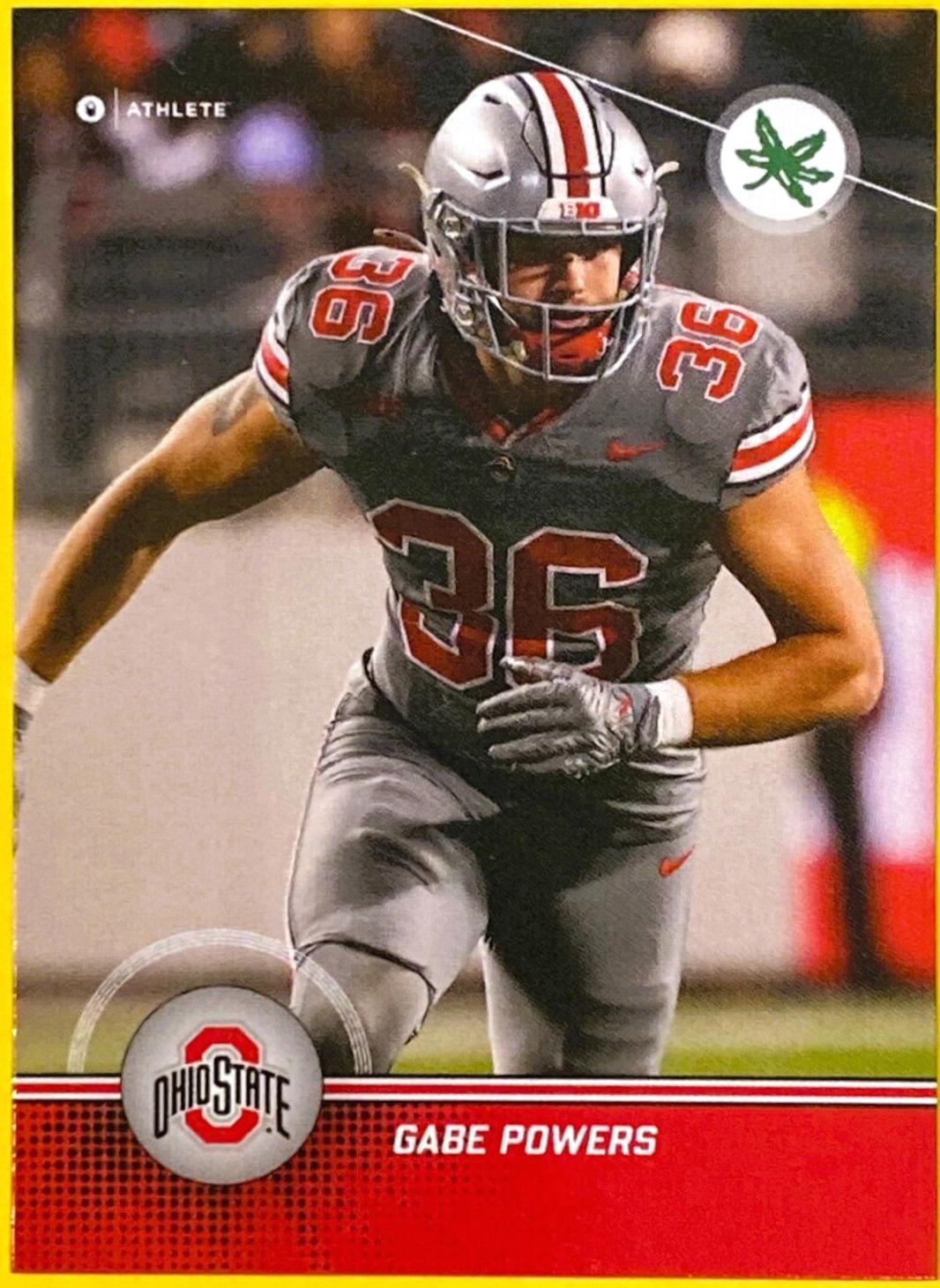 Gabe Powers #B-35 Football Cards 2024 Onit Ohio State