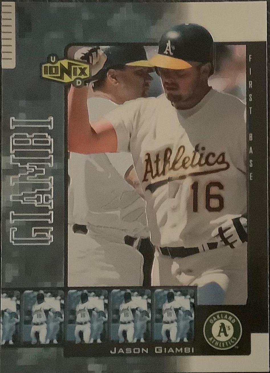 Jason Giambi #6 Baseball Cards 2000 Upper Deck Ionix