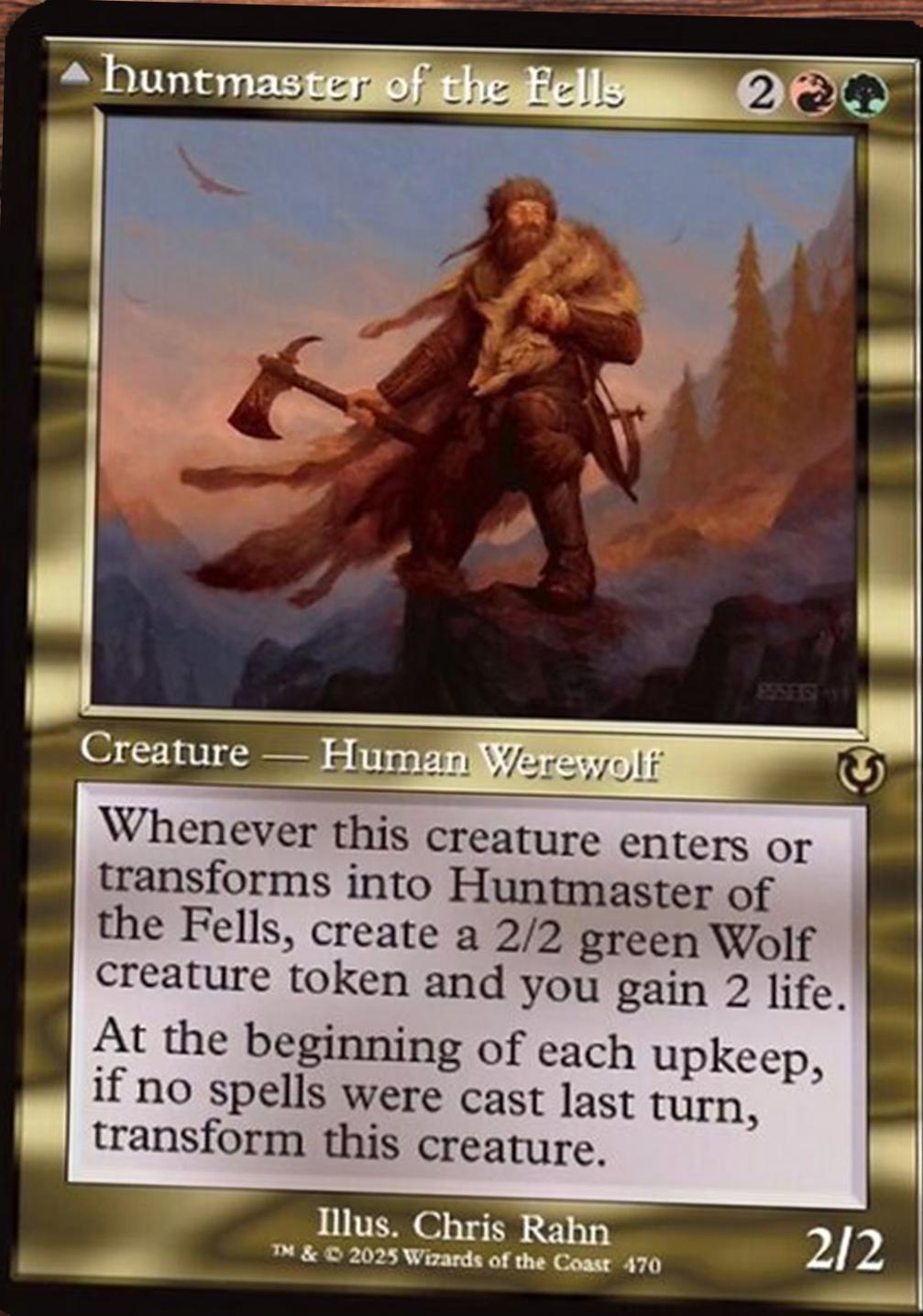 Huntmaster of the Fells // Ravager of the Fells #470 Magic Innistrad Remastered