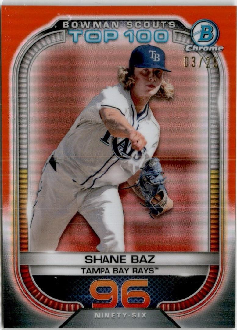 Shane Baz [Orange] #BTP-96