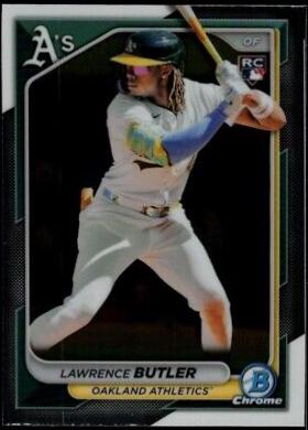 Lawrence Butler #59 Baseball Cards 2024 Bowman Chrome