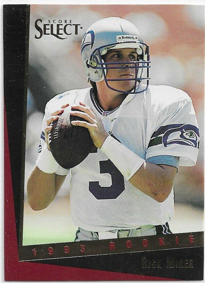 Rick Mirer #179 Football Cards 1993 Panini Select