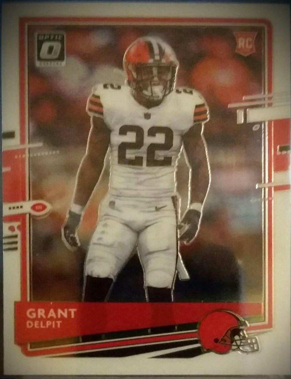 Grant Delpit #122 Football Cards 2020 Panini Donruss Optic