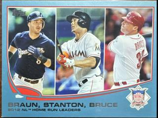Ryan Braun / Giancarlo Stanton / Jay Bruce