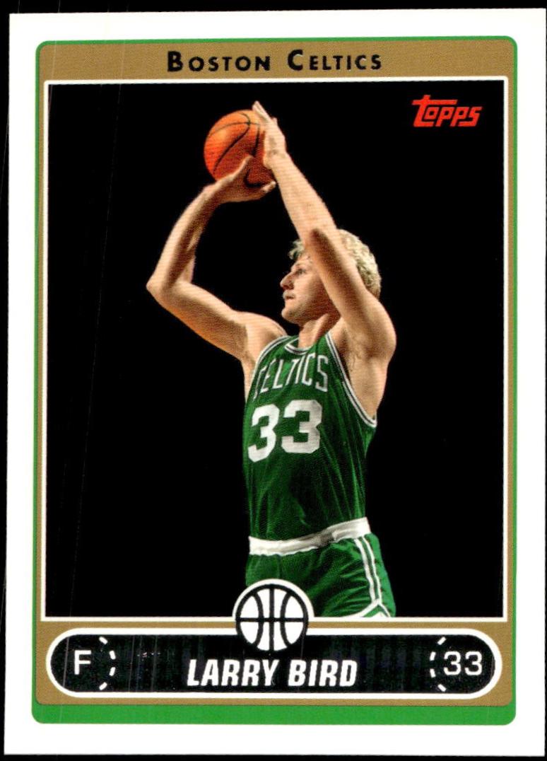 Larry Bird #33f 2006 Topps Basketball
