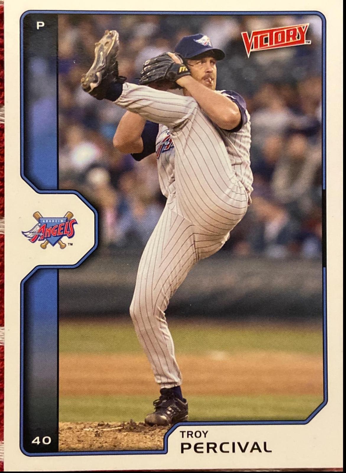 Troy Percival #3 Baseball Cards 2002 Upper Deck Victory