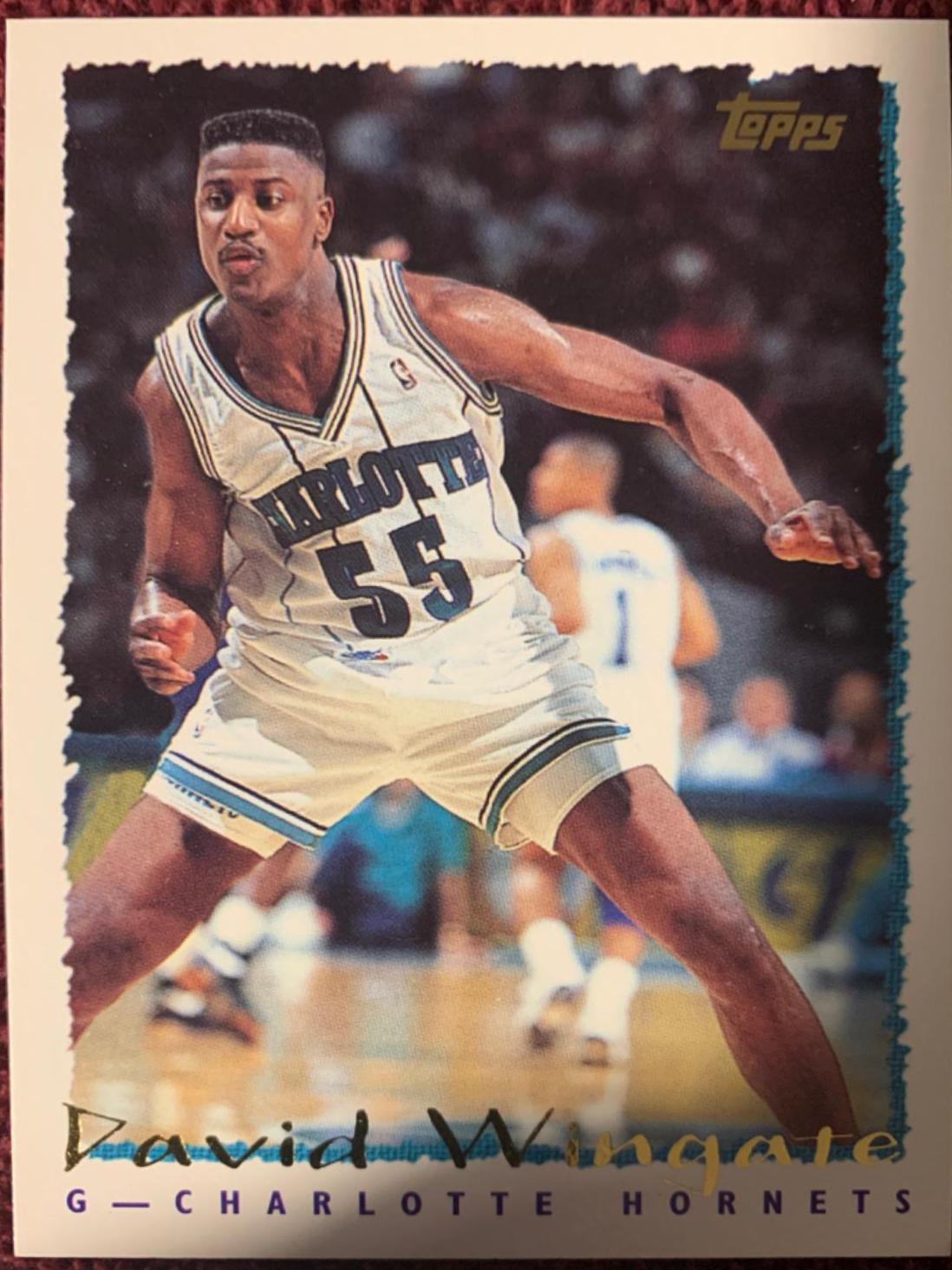 David Wingate #298 Basketball Cards 1994 Topps