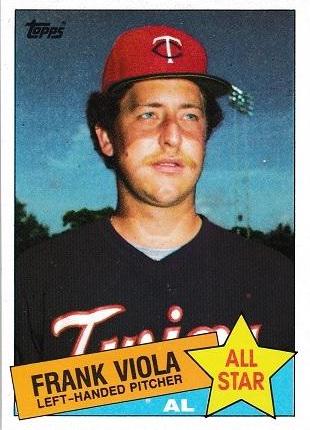 Frank Viola #710 Baseball Cards 1985 Topps