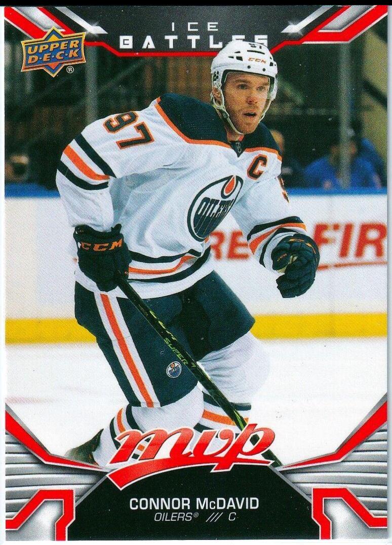 Connor McDavid #220 Hockey Cards 2022 Upper Deck MVP