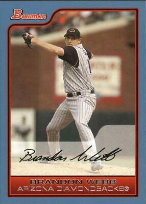 Brandon Webb #23 Baseball Cards 2006 Bowman