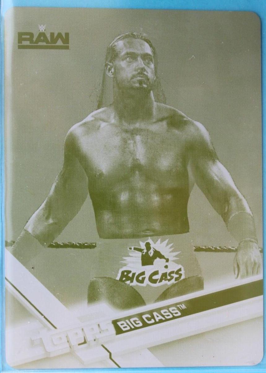 Big Cass #6 Wrestling Cards 2017 Topps WWE