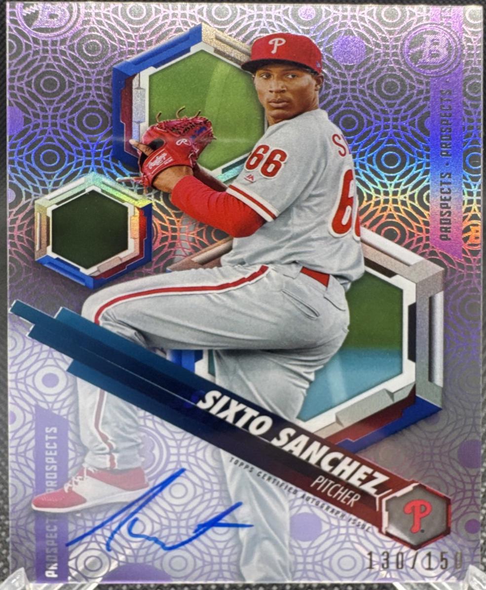 Sixto Sanchez [Autograph Purple Diffractor] #SS