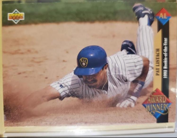 Pat Listach #491 Baseball Cards 1993 Upper Deck