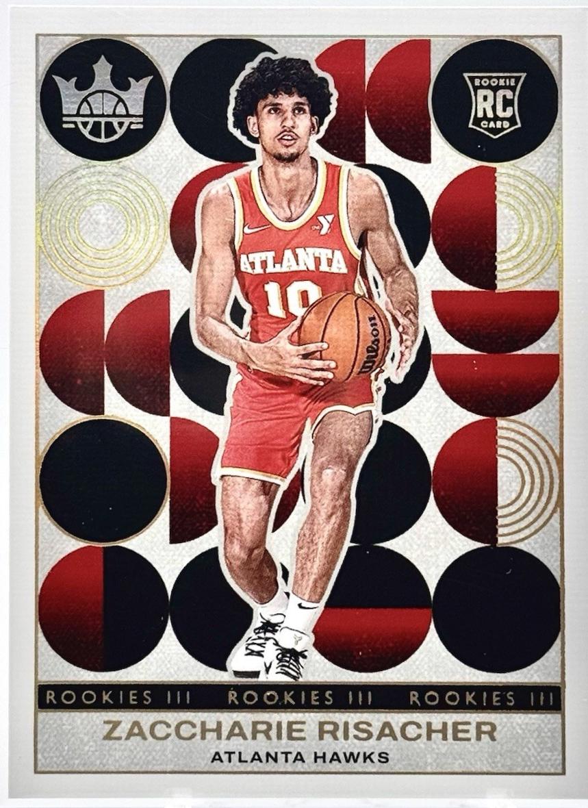 Zaccharie Risacher #199 Basketball Cards 2024 Panini Court Kings