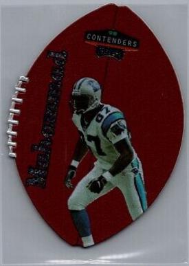 Muhsin Muhammad #12 Football Cards 1998 Playoff Contenders Leather