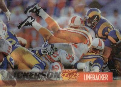 Hardy Nickerson #69 1995 Sportflix Football