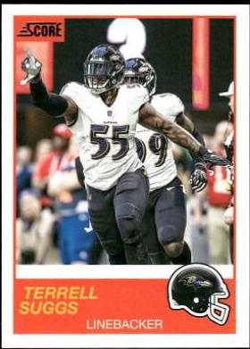Terrell Suggs #84 2019 Score Football