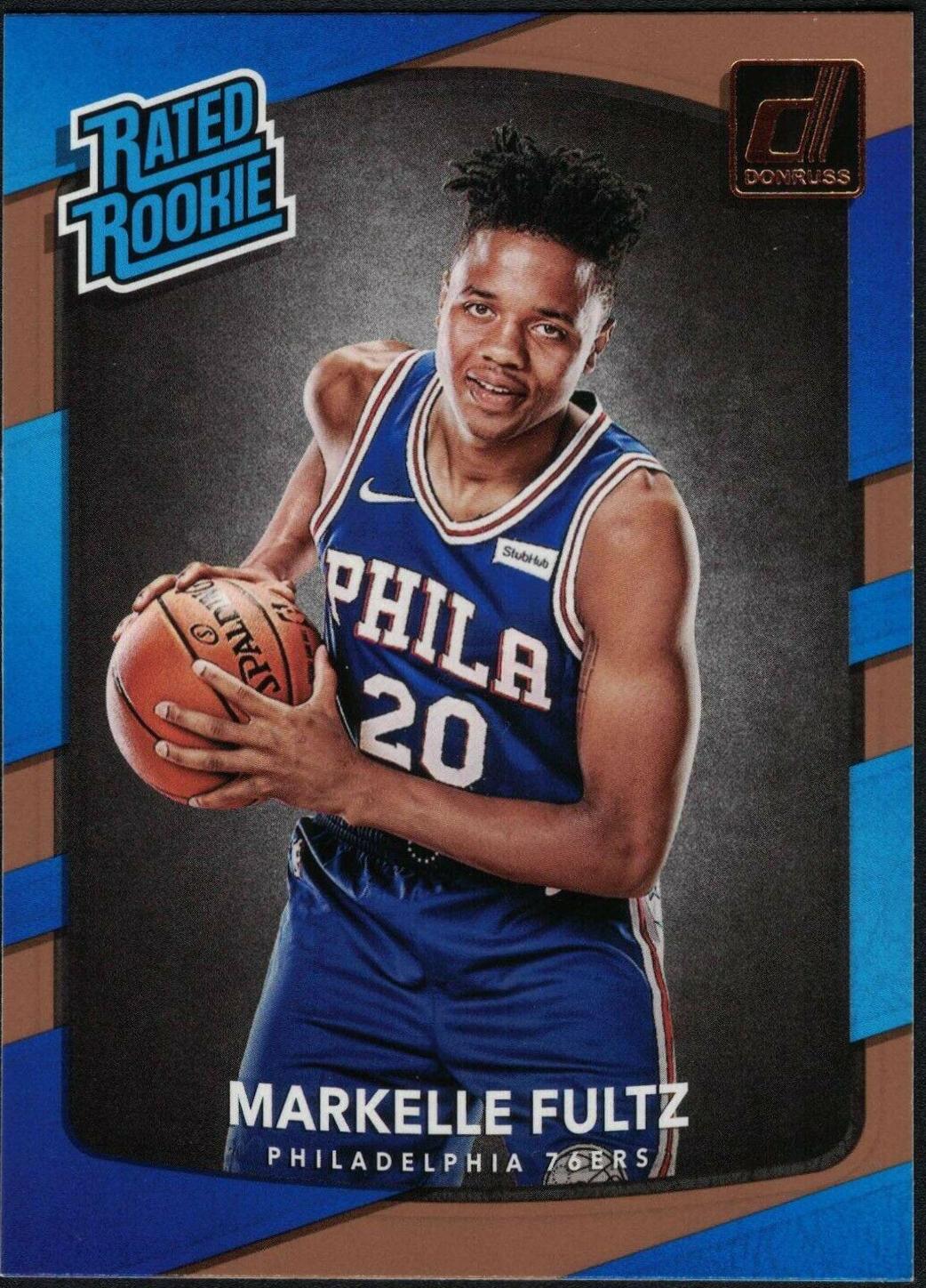 Markelle Fultz #200 Basketball Cards 2017 Panini Donruss