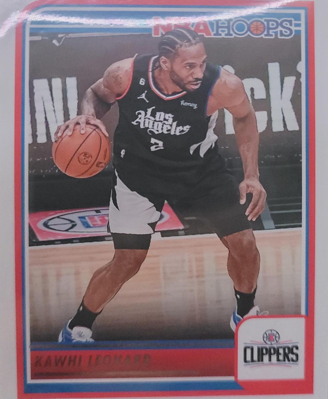 Kawhi Leonard #199 Basketball Cards 2023 Panini Hoops