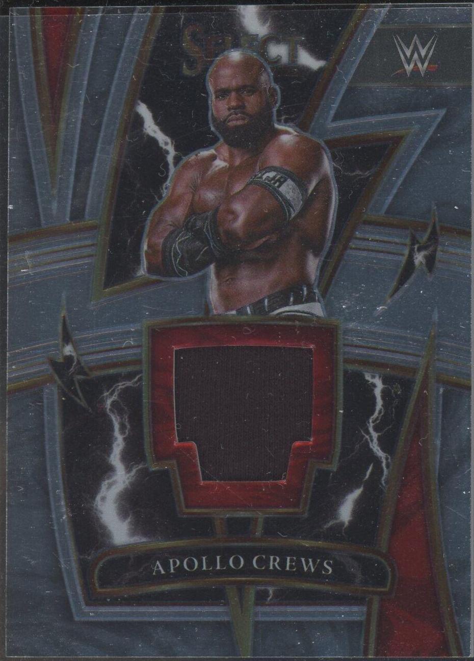 Apollo Crews #SP-ACR Wrestling Cards 2022 Panini Select WWE Sparks