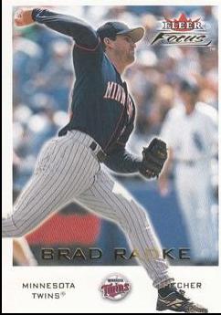 Brad Radke #26 Baseball Cards 2001 Fleer Focus