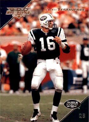 Vinny Testaverde #16 Football Cards 2001 Topps Debut