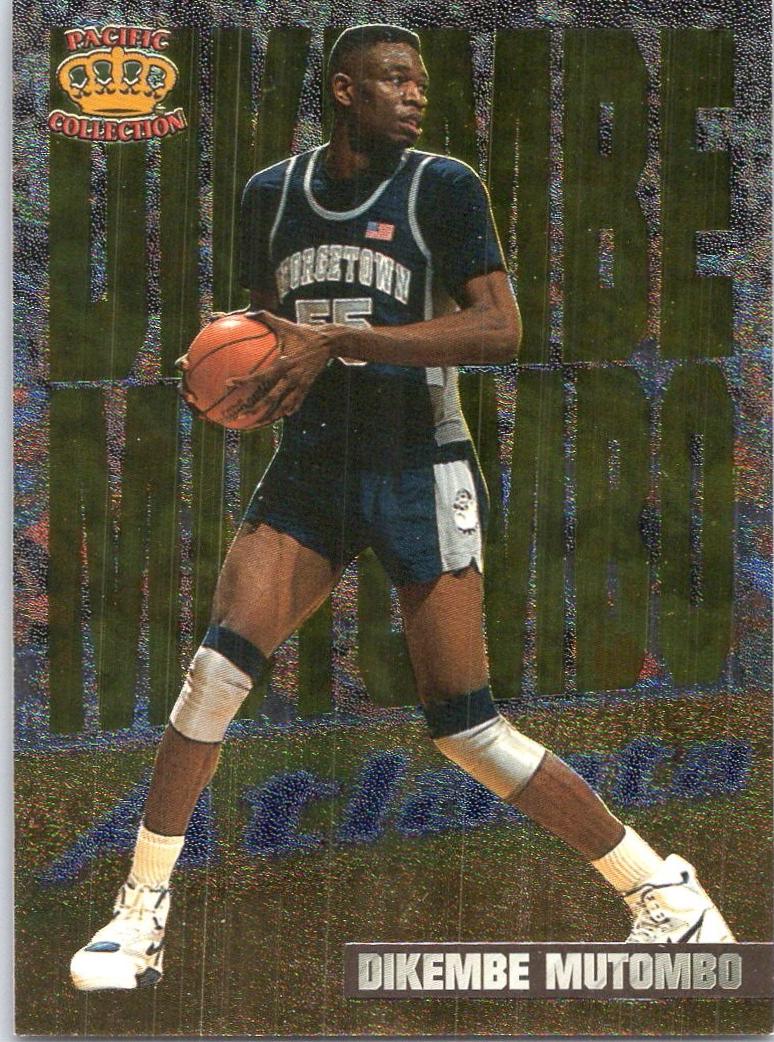 Dikembe Mutombo #IP-13 1996 Pacific Power Basketball In The Paint