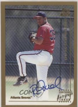 Ruben Quevedo [Certified Autograph] #T13 Baseball Cards 1999 Topps Traded