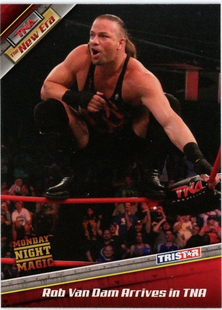 Rob Van Dam Arrives in TNA #86 Wrestling Cards 2010 TriStar TNA New Era