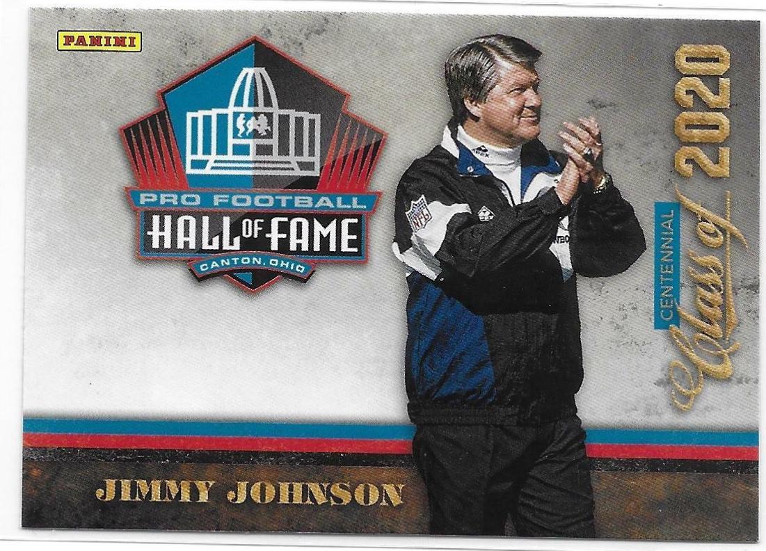 Jimmy Johnson #7 Football Cards 2020 Panini Hall of Fame