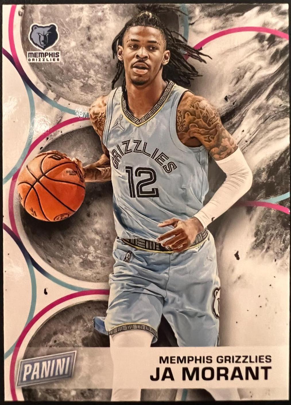 Ja Morant #FD13 Basketball Cards 2022 Panini Father's Day